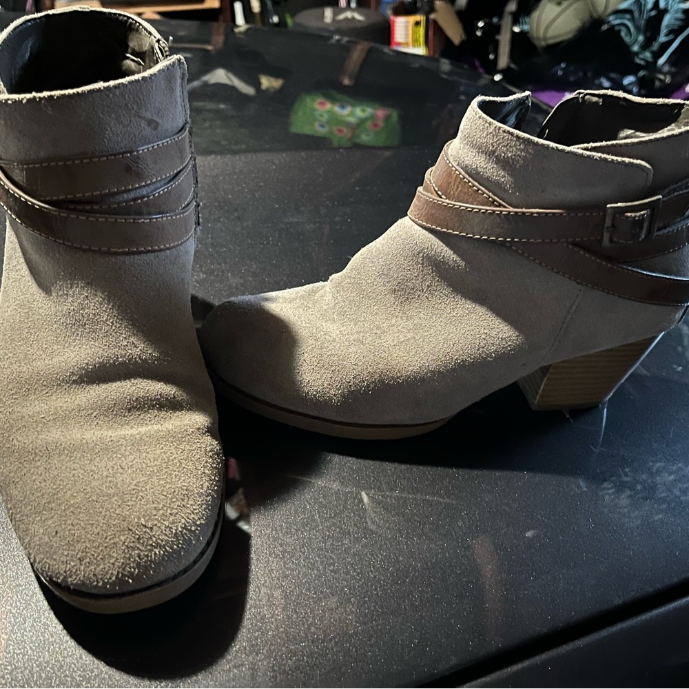 Grey Booties